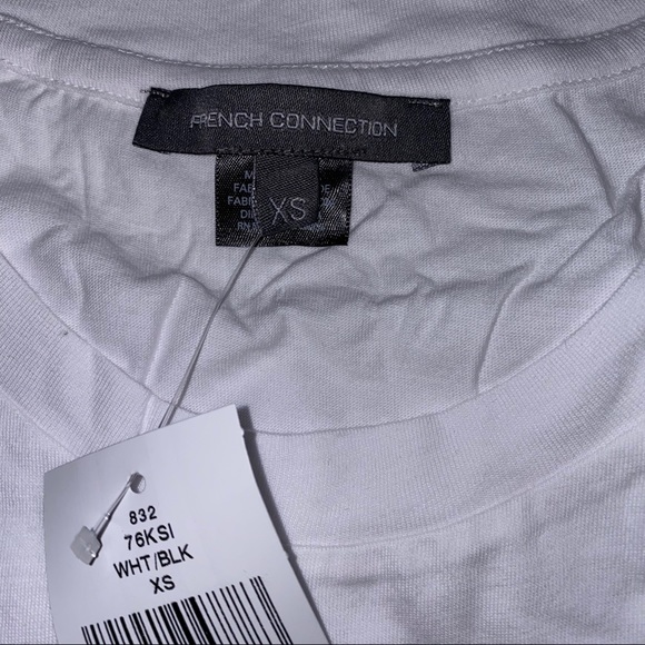 1 XS Left!! French Connection Women’s Graphic Tee - Picture 6 of 8